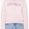 Millie Bobby Brown East Hampton Mother Sweatshirt in Pink