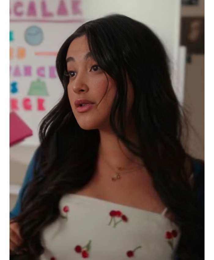 My Life With The Walter Boys Season 02 Cherry Print Mini Dress