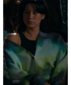 Mya Lowe My Life with the Walter Boys Tie Dye Cardigan