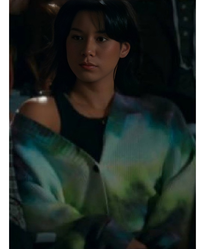 Mya Lowe My Life with the Walter Boys Tie Dye Cardigan