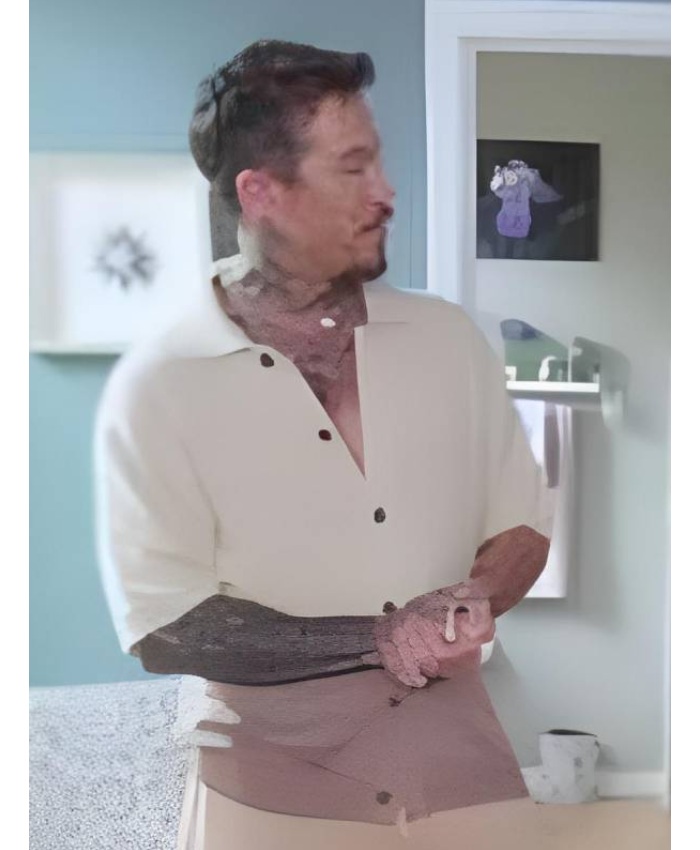 My Lottery Dream Home David Bromstad Brown Knit Shirt