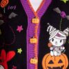 Shop My Melody & Kuromi Girls Halloween Sweater Vest