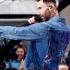 Shop NBC Today 2025 Adam Levine Denim Jacket