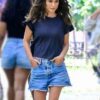 New York City Natalie Portman Top - Navy Blue