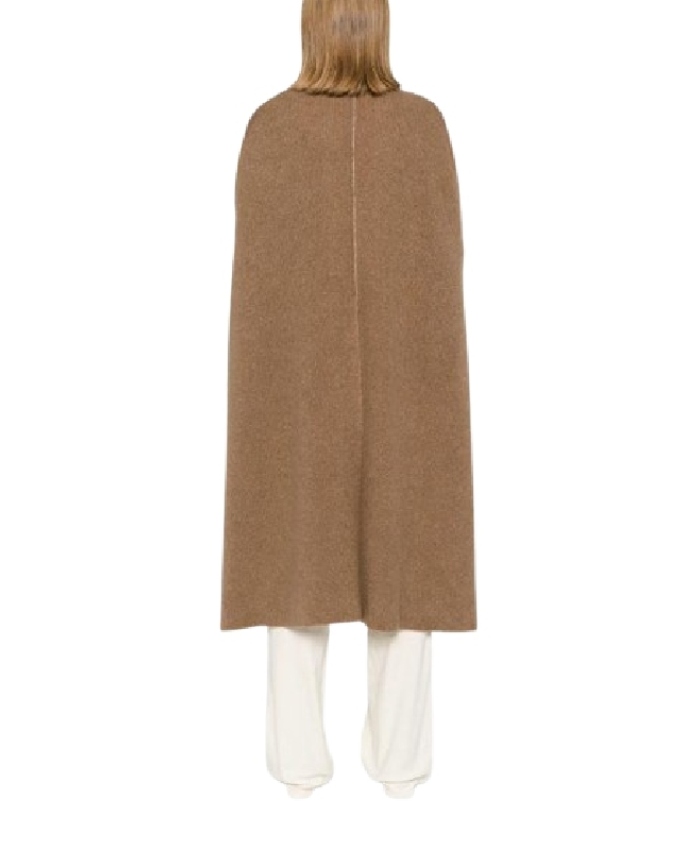 Too Much S1 Naomi Watts Brown Chain Link Knit Cape