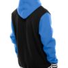 New Era Detroit Lions Blue and Black Hoodie Jacket
