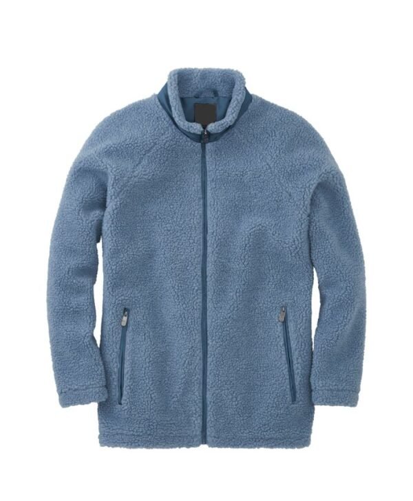 Mens Blue Sherpa Jacket