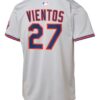NY Mets Mark Vientos Nike Gray Road Limited Jersey