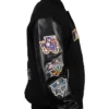 NY Yankees Black Out Vintage Logo Varsity Jacket WJ