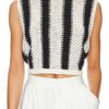 My Life With The Walter Boys 2025 Nikki Rodriguez Striped Knit Tank Top