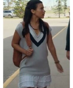 My Life With The Walter Boys S02 Nikki Rodriguez Sweater Dress