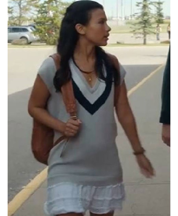 My Life With The Walter Boys S02 Nikki Rodriguez Sweater Dress