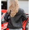 Olivia Hartley Black Leather Jacket