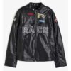 Olivia Hartley Black Leather Jacket Get in Sale