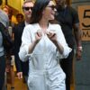 The Devil Wears Prada 2 Anne Hathaway White Jumpsuit