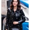 Mabel Mora Only Murders In The Building S05 Selena Gomez Studded Coat