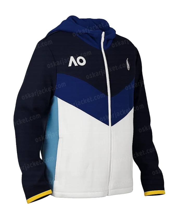 Australian Open 2025 Zipper Hooded Jacket For Men & Women