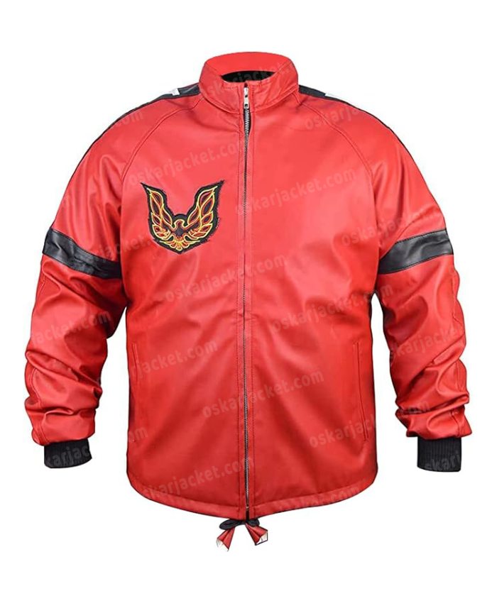 Burt Reynolds 1977 Film Smokey and The Bandit Trans Am Red Leather Jacket