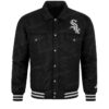 Chicago White Sox Black Letterman Varsity Jacket For Men & Women