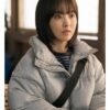 Park Bo-young TV-Series Our Unwritten Seoul 2025 Yoo Mi-rae Puffer grey Jacket