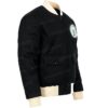 Shop this Philadelphia Eagles Black Bomber Cotton Twill Full-Zip Jacket