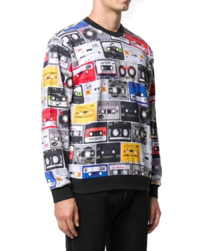 Shop Philadelphia Show Tony Rock Cassette Tape Printed Sweatshirt