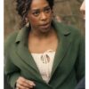 Felicia Simone Providence Falls 2025 Suzette Deveraux Green Trench Coat
