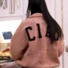 Real Housewives of New Jersey S11 Rachel Fuda CIAO Brown Jacket