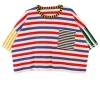 Resident Alien S4 Alice Wetterlund Striped Ribbed Top Front View