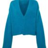 Shop Sarah Jessica Parker TV Series And Just Like That S03 Carrie Bradshaw Blue Knit Cardigan