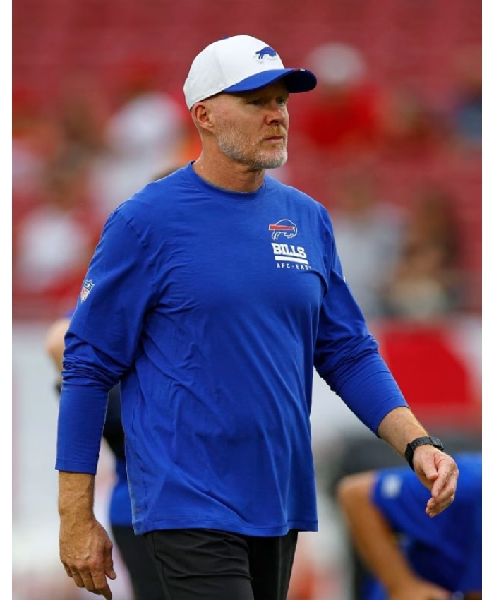 NFL Preseason 2025 Sean McDermott Buffalo Bills Sweatshirt