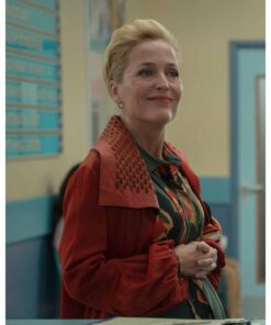 Jean Milburn TV-Series Sex Education S02 Gillian Anderson Brown Coat