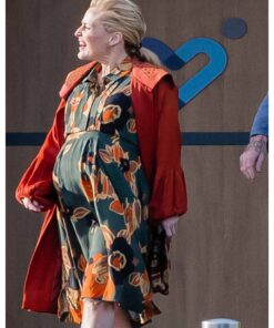 Sex Education S2 Gillian Anderson Brown Coat Shop Now