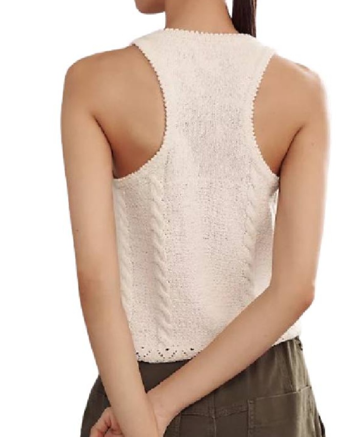 2025 TV-Series Leanne S01 Josie Murphy White Embroidered Top