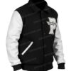 Providence College Friars 90s Varsity Jacket - Blackwhite