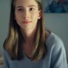 Shop Jaeda Lily Miller Film Before Your Father Finds Us 2025 Emily Sweater In Gray