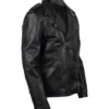 Black T-Brids Leather Jacket