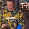 Shop Caitlin Clark Flip Cup Tic-Tac-Toe Indiana Basketball Camo Sweatshirt