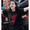 Caitlin Clark Indiana Fever Mix Stranger Things WNBA Shirt