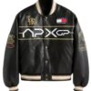 Buy F1 The Movie 2025 Damson Idris Leather Varsity Jacket