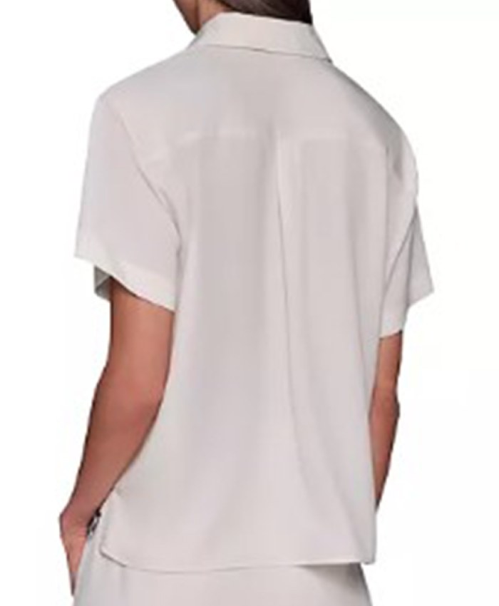 NBC News Daily 2025 Gilma Avalos Floral Print Shirt