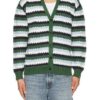 Shop TV-Series Greys Anatomy S21 Levi Schmitt Crochet Stripe Cardigan