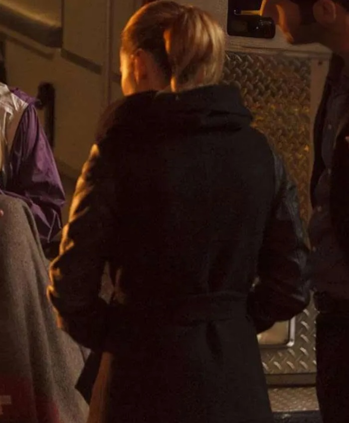 Shop Lucifer S1 Chloe Decker Black Coat