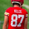 NFL Chiefs Training Camp Travis Kelce Jersey