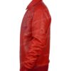 American Legend Anniversary Edition 46 Mens Pelle Pelle Red Leather Jacket