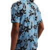 Buy Perfect Match S3 Nick Lachey Floral Blue Shirt