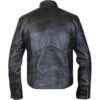 Punisher Skull Black Biker Leather Jacket