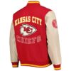 Red Kansas City Chiefs Tommy Hilfiger Varsity Jacket