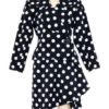 Sofia Carson TV Series The Today Show 2025 Polka Dot Blazer – BlackWhite