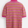 TV Series My Lottery Dream Home Season 18 David Bromstad Stripe Pink Knit Polo
